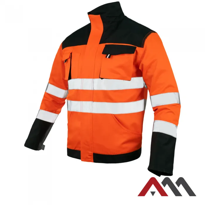 FLASH Orange KRT - Munkavédelmi kabát (D123)