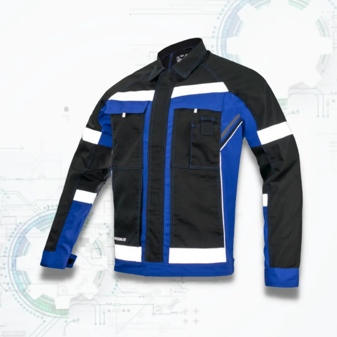 Professional-Ref Blue KRT Munkavédelmi Kabát (D114)