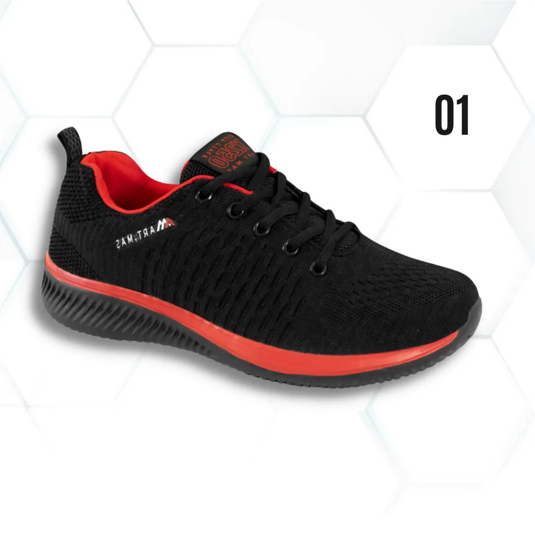 X250 Red 01 Szabadidős könnyű sportcipő (D151)
