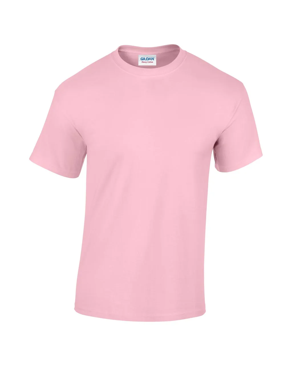 Gildan 5000 Light Pink Rövid ujjú póló (D216)