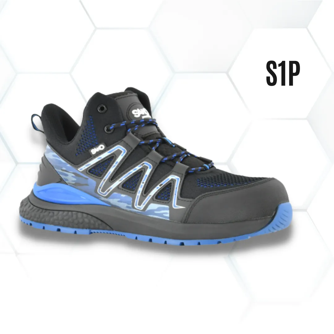 Sako Blue 06001 Sportos Kompozit Munkavédelmi Cipő (S1P, SRC)