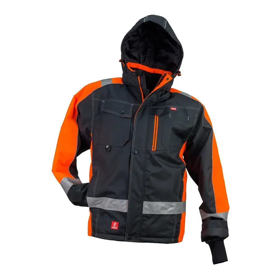  Urgent Y8368 Orange Winter KRT - Téli Munkavédelmi Kabát (D233)