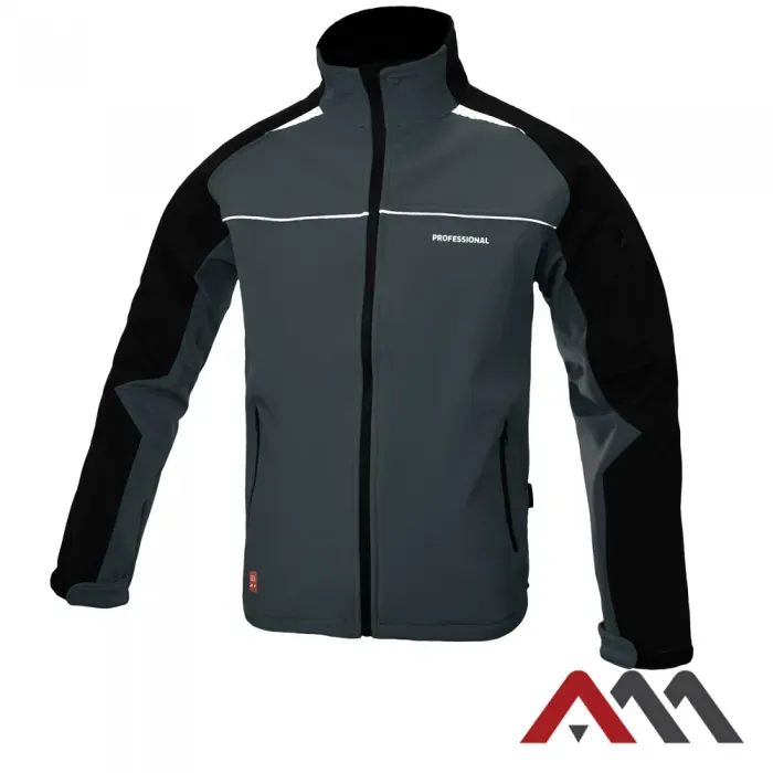 Professional Softshell Grey KRT - Softshell Kabát