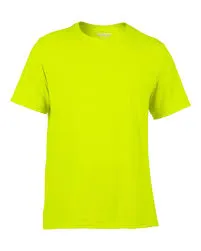 Gildan 5000 Safety Green jólláthatósági Rövid ujjú póló