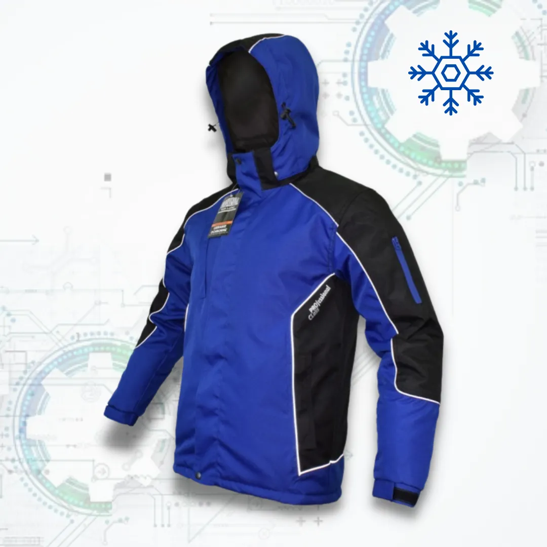 Professional WIN Blue KRT - Téli Munkavédelmi Kabát (D219)