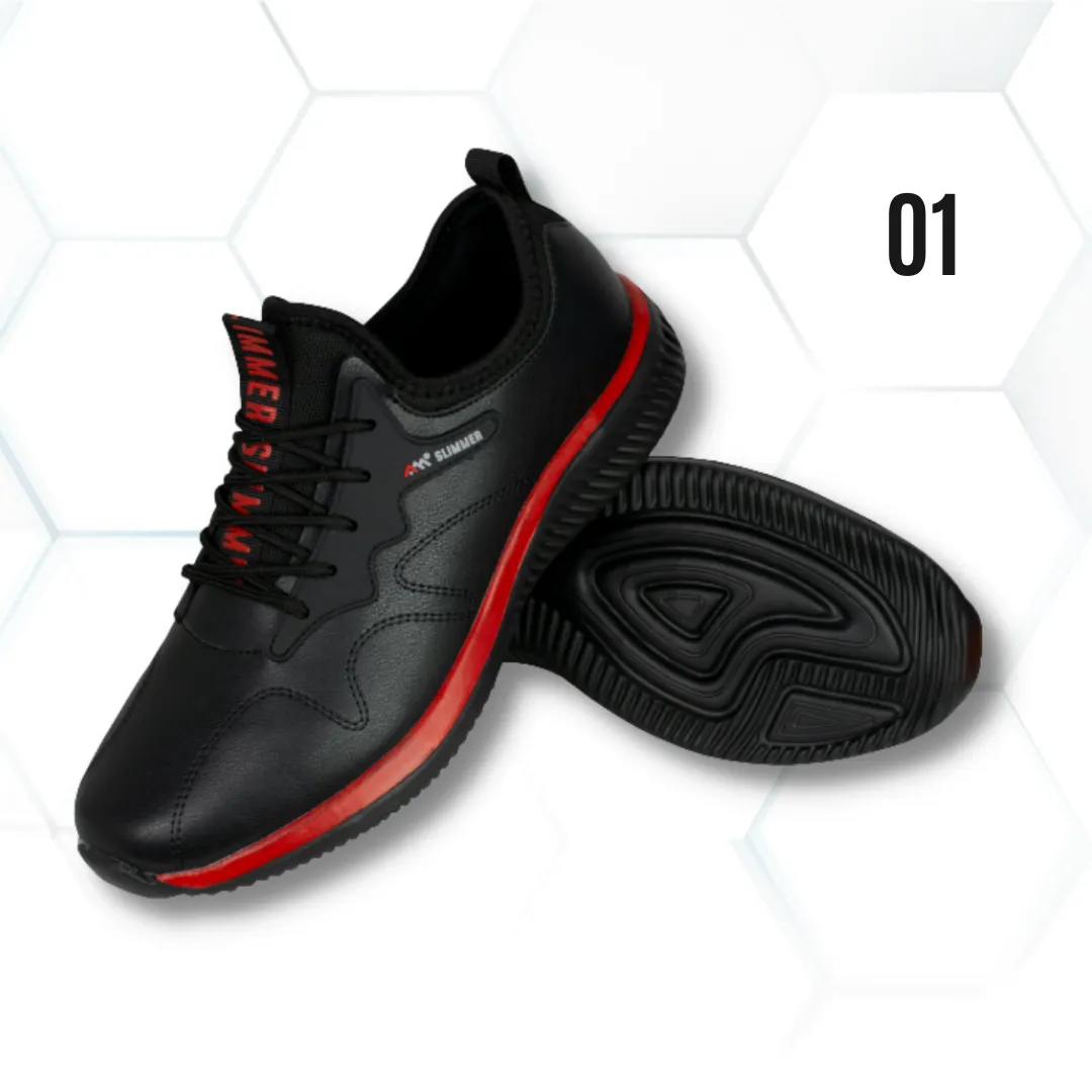 Slimmer Black Sportos szabadidős cipő (D312) 