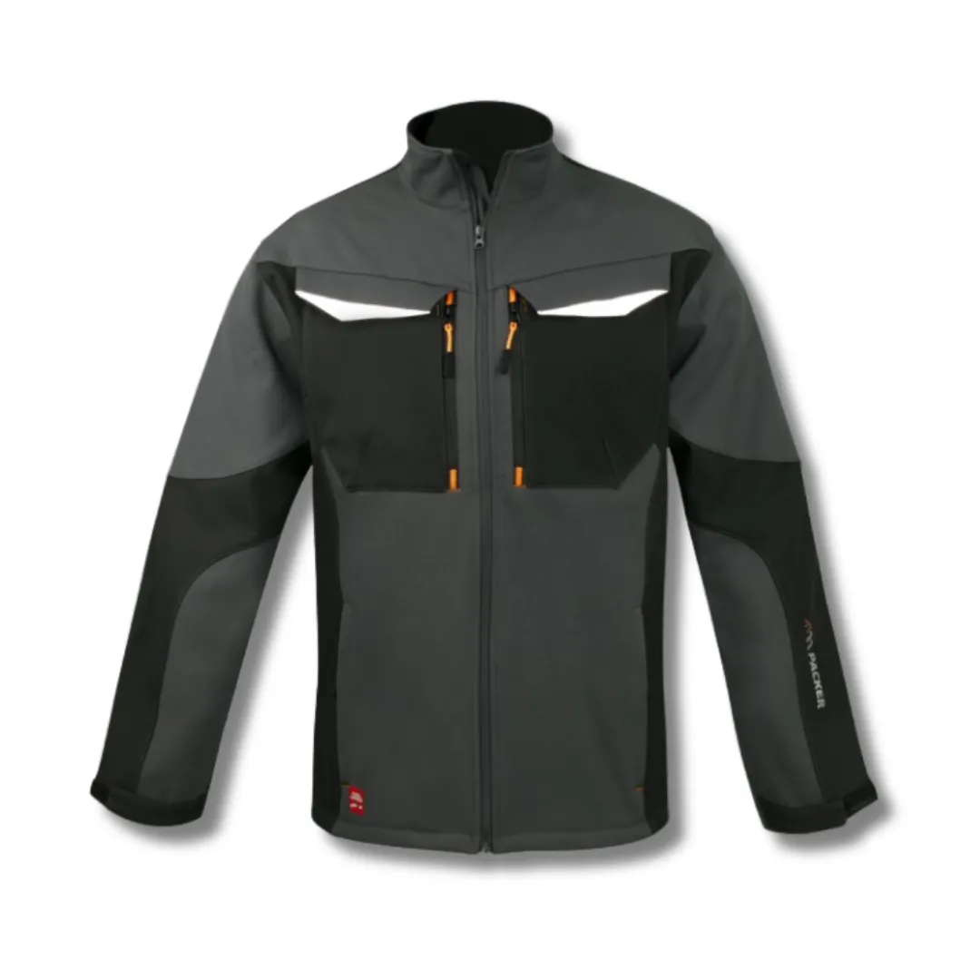 Packer Softshell Grey KRT - Softshell Kabát