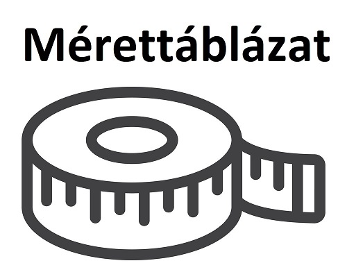 Mérettáblázat